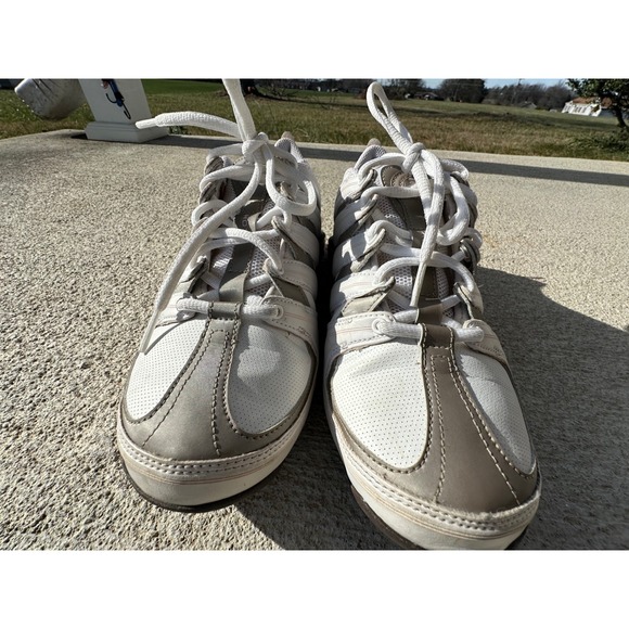 Nike Shox NZ Women Shoes White Light Gray Pink Shox NZ 313764 101 Size 7.5 - Picture 14 of 16